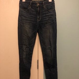 American Eagle Super High Rise Jegging Short